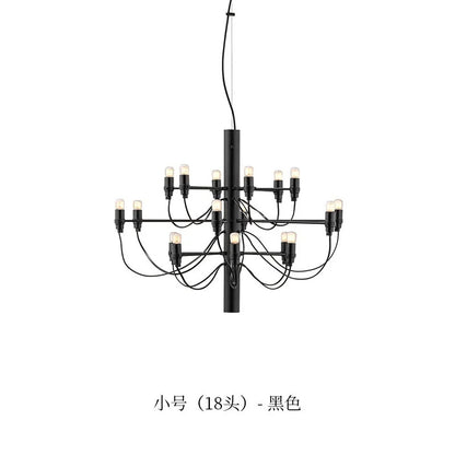 Italian Pendant Lights French Hanging art country Lamp for living room Kitchen Dining Room Villa duplex loft staircases lamp