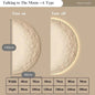 Moon Wall Painting Lamp Creative Minimalist Background wall sconce Wall picture light