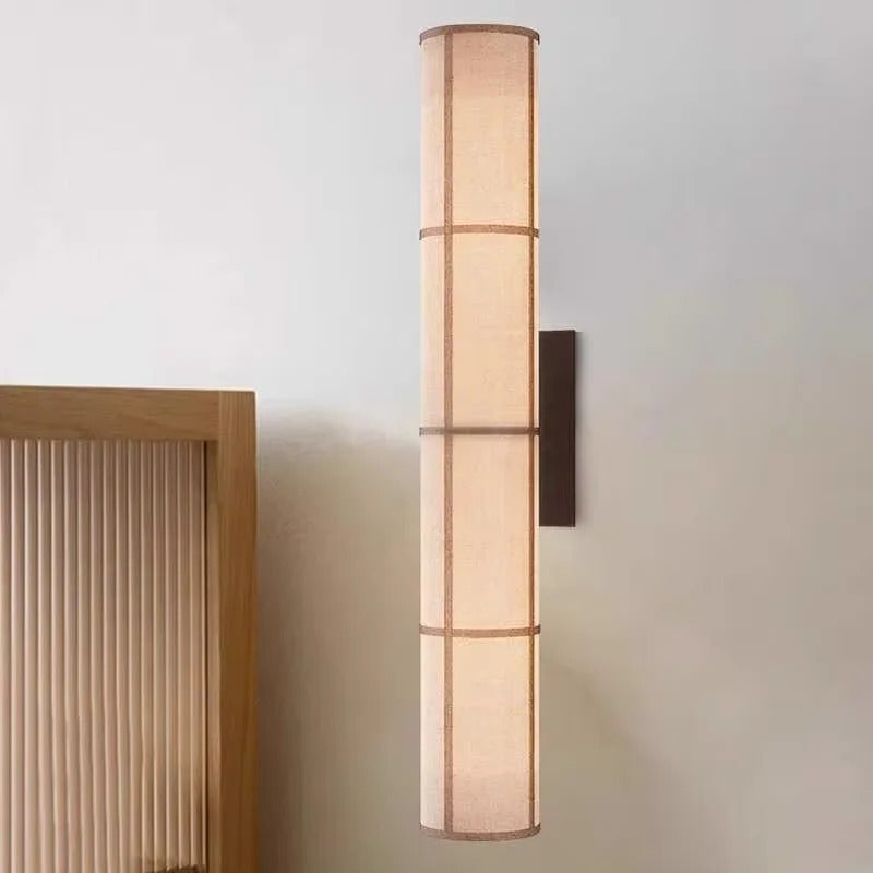 Wabi Sabi Cloth Led Pendant Lamp Designer Fabric Ceiling Chandelier