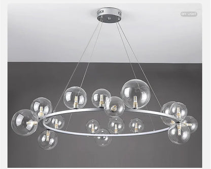 Molecule chandelier LED Modern Minimalist lustre nordic chandelier