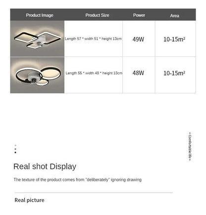 Nordic Ceiling Fan Lamp Home Living Room Modern Minimalist Restaurant Ceiling Lamp