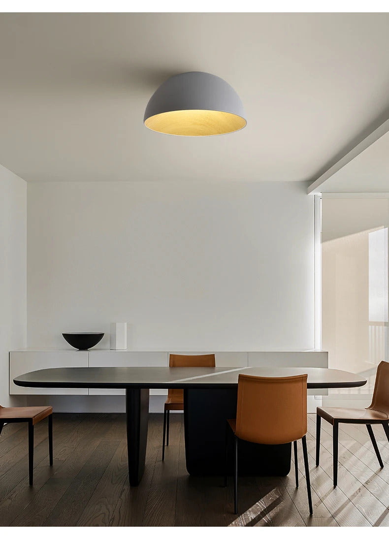 Nordic Wooden Ceiling Chandelier Modern Duo Ceiling Light