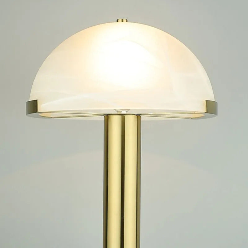 Postmodern natural marble living room table lamp art bedside bedroom designer model room bedside table lamp decorative lamp