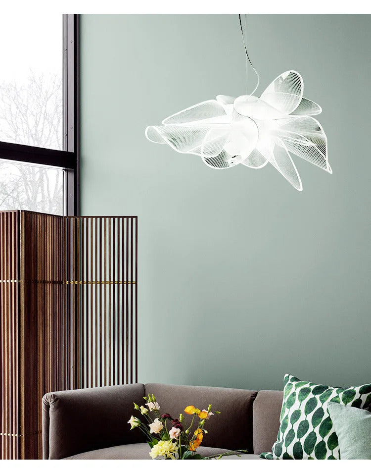 La Belle Etoile Chandeliers Nordic fancy chandeliers Italian Designer White minimalist lamp