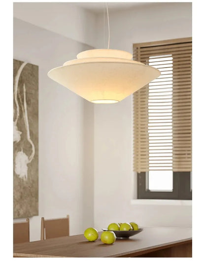 Gull Pendant Light Creative Umbrella Fabric Pendant Lamp