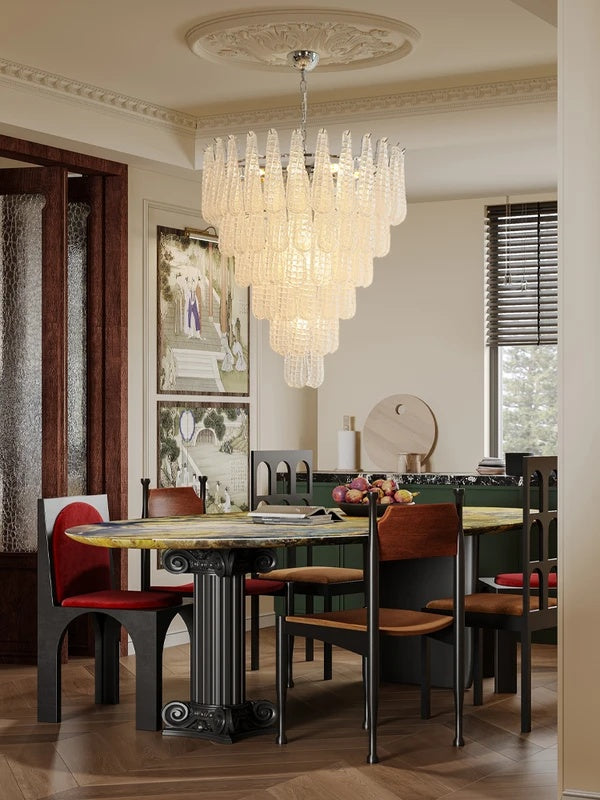 Glass Dewdrop Chandelier
