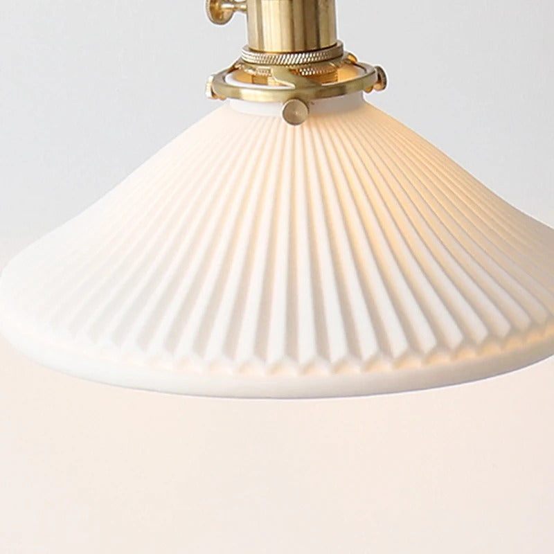 Japanese Wooden swing wall lamp Natural wood fishing wall light walnut color sconce