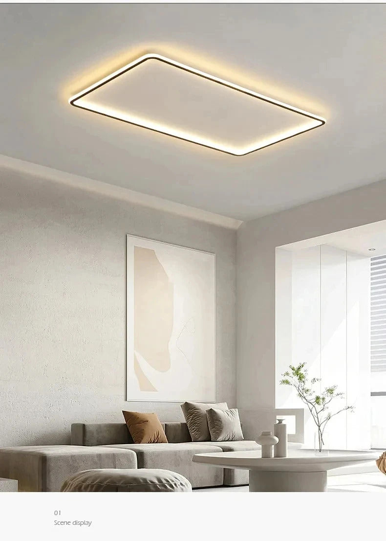 Ultrathin LED Ceiling Lamp Living Room Bedroom Home Decor Lighting Fixture