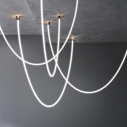 Tracer Loop Chandelier design interieur Light