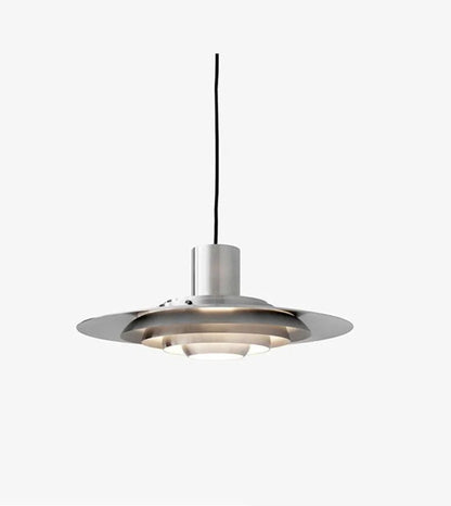 White Silver Aluminium E27 Pendant Lights Art Design For Dining Kitchen Bar Bedroom Cord Adjustable Hanglamp 110-220V