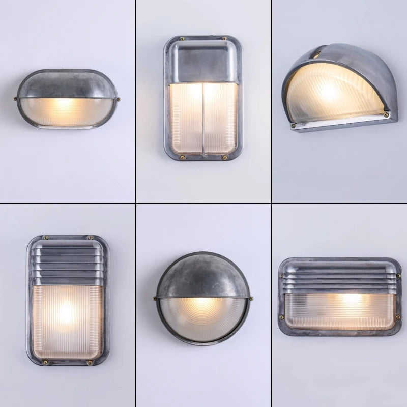 Outdoor Retro LED Wall Lamp E27 Industrial Vintage IP65 Waterproof Ceiling Sconce light