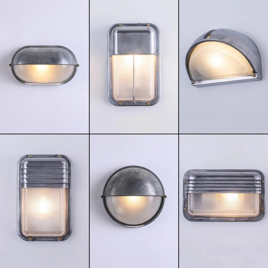 Outdoor Retro LED Wall Lamp E27 Industrial Vintage IP65 Waterproof Ceiling Sconce light