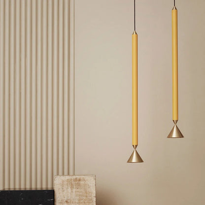 Italian Designer minimalist pendant light Apollo long pole small chandelier LED Hanging Lamp