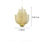 Designer Metal Cage Chandelier Modern Meshmatics Chandelier