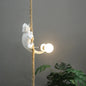 Resin chameleon pendant light Retro Hemp Rope Monkey Pendant Lamp