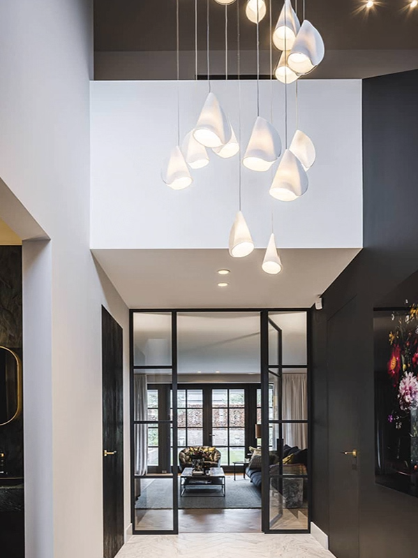 Nordic Minimalist ceramics chandelier Canada designer artistic creativity pendant lamp