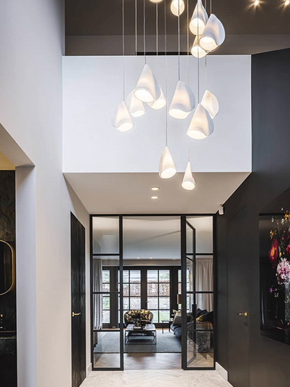 Nordic Minimalist ceramics chandelier Canada designer artistic creativity pendant lamp