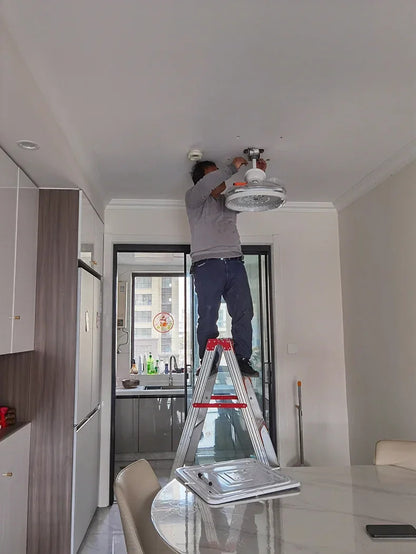 Ceiling Fan With Light Modern Remote Smart Invisible Ceiling Fan Bedroom Lamp