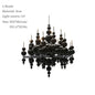 Luxury Living Room Black Chandelier Designer Tears From Moon Chandelier