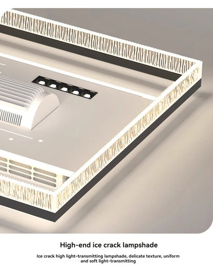 Ceiling Fan Light Invisible Bladeless Ceiling Lamp With Remote Control