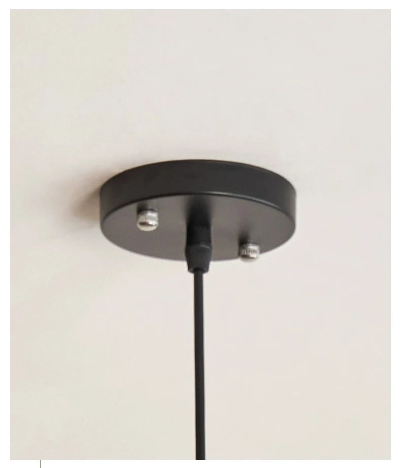 Vintage Wabi Sabi Chandelier Handmade Hemp Rope Pendant Light