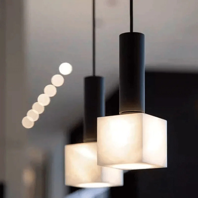 Marble living room corridor Small Chandelier Modern Simple Bedroom Bedside Pendant Light