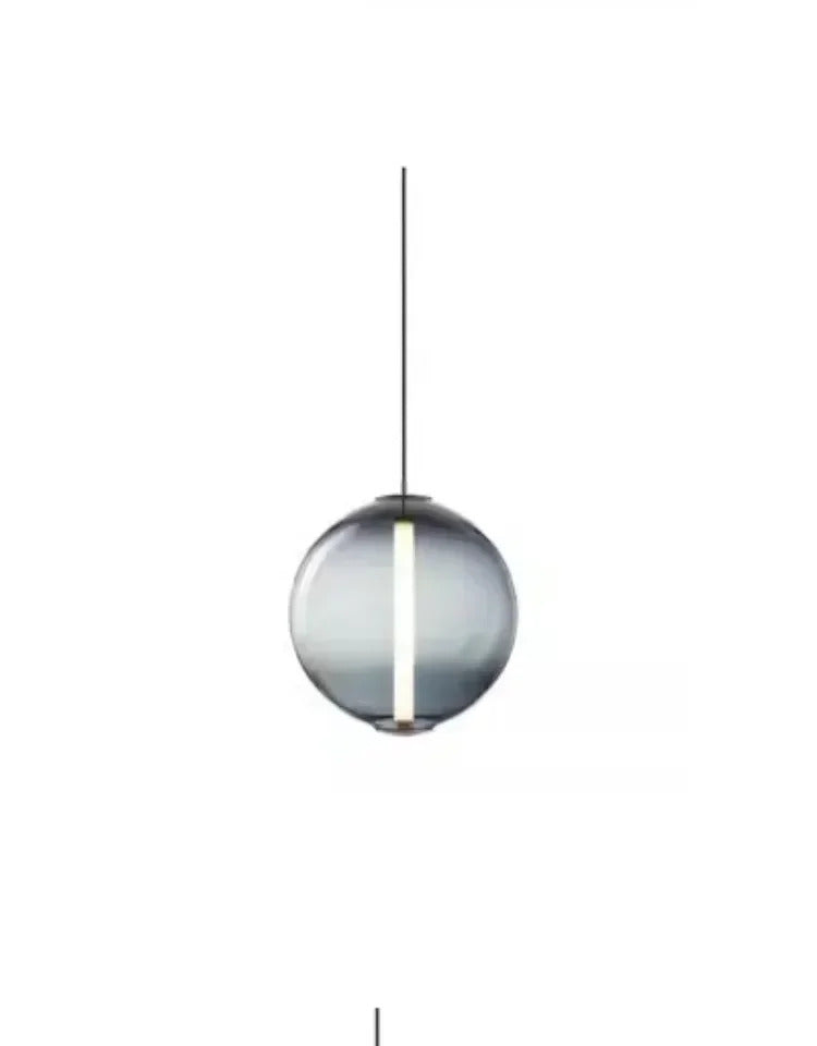 Nordic Minimalist Restaurant  LED Pendant Light Modern Designer Glass Pendant Light