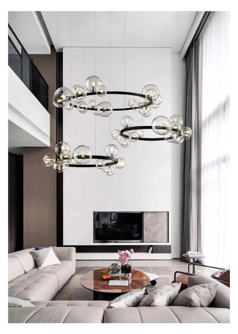 Molecule chandelier LED Modern Minimalist lustre nordic chandelier