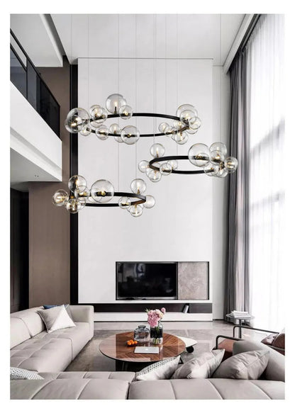 Molecule chandelier LED Modern Minimalist lustre nordic chandelier