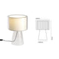 Mercer Glass Led Table Lamp, Postmodern Designer Glass Bedside Table Light, Nordic Bedroom Table Lights For Living Room Sofa