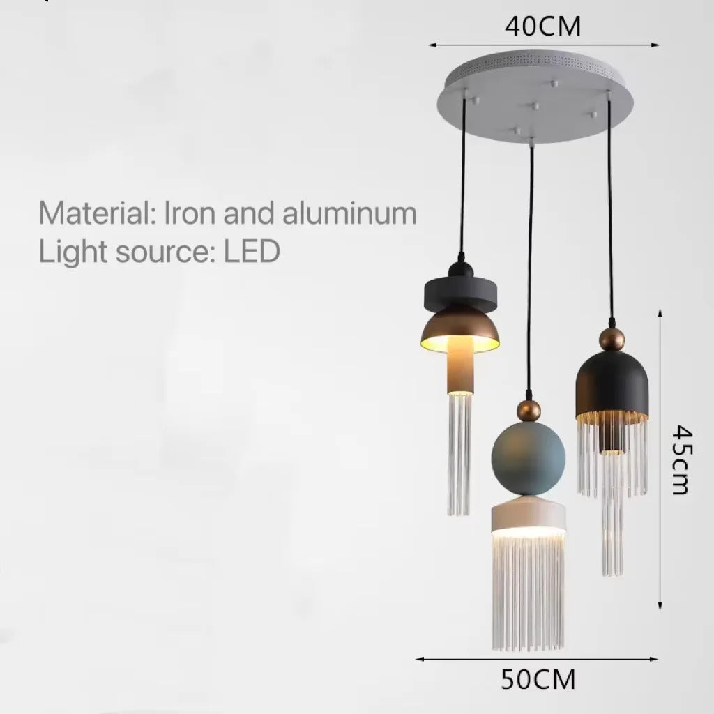 Italian Design lamp Masiero Nappe Pendant Light restaurant bar kitchen macaron pendant lamp