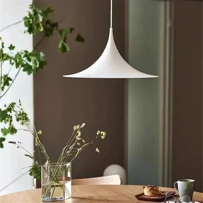 Modern French Designer LED Pendant Light for Dining Table Study Lamp Nordic Danish Restaurant Bar Counter Simple Decor Lighting