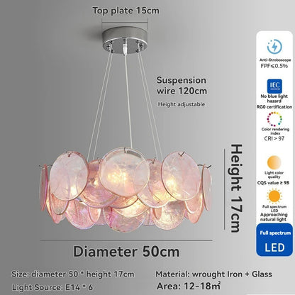 Camisa Murano Glass Chandelier Living Room art deco chandelier