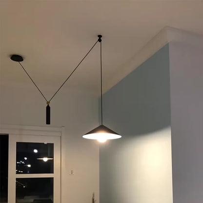 Modern minimalist Linear pendant light Nordic Industrial hanging light