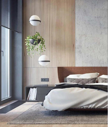 Plant Wall Light Modern Designer Led Study Bedroom Bedside Corridor Luxury Wall Lamp