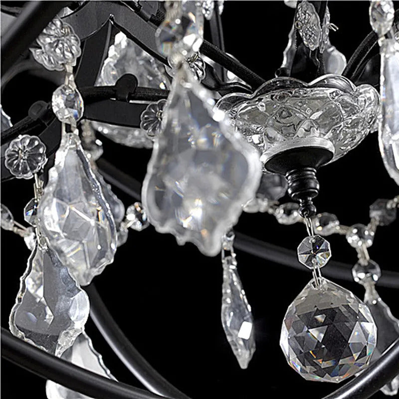 Rustic Orb Chandelier farmhouse kitchen Island light