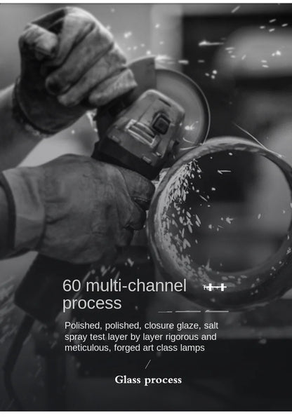 Gross glass bubble Pendant lamp bedroom kitchen island light