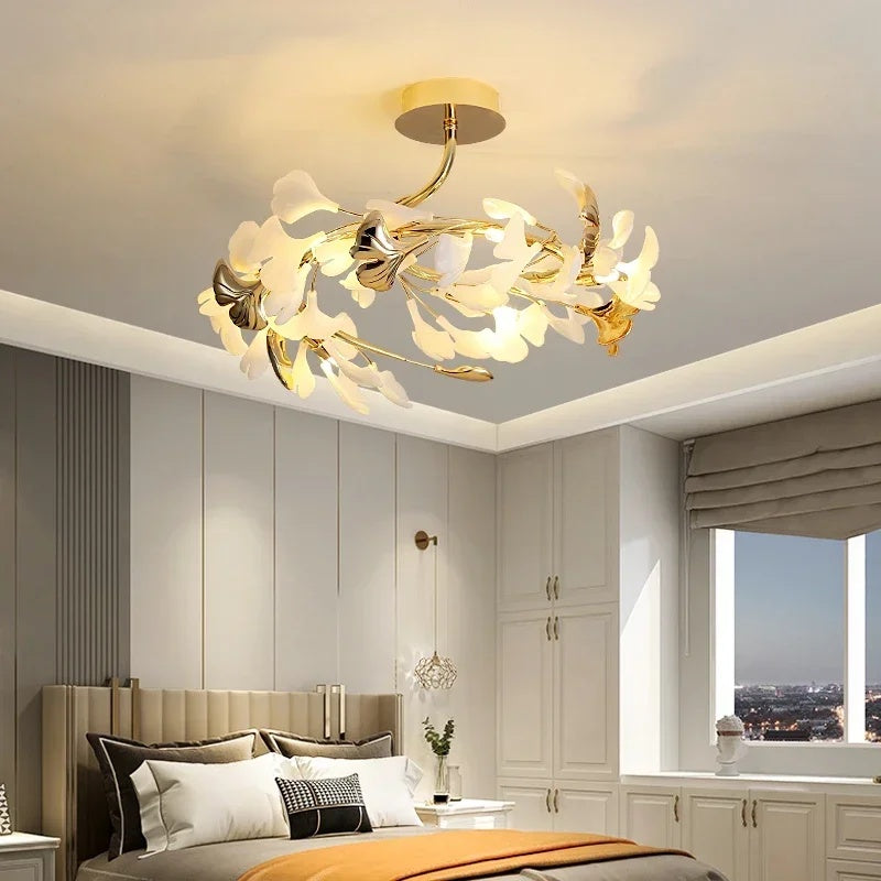 Ginkgo Flush Ceiling Lamp