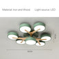 Modern Ceiling Lamp Bedroom Minimalist Wood Home Decor Lighting Fixtures