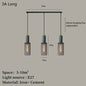 Industrial Concrete Pendant Light Home Decoration Chandelier Fixture Iron Shade Cement Hanging Lamp