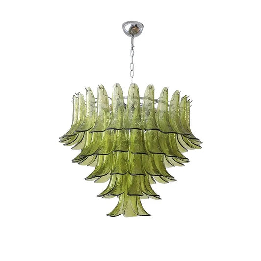 Green Petalo Chandelier 