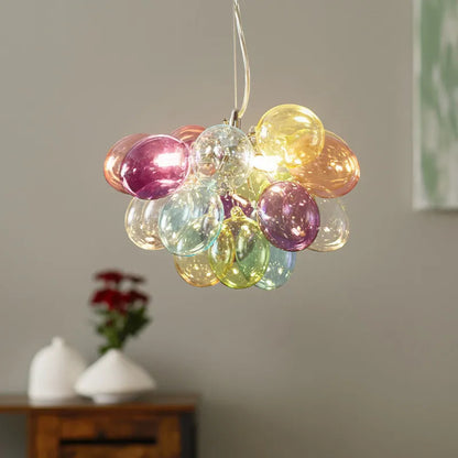 Gross glass bubble Pendant lamp bedroom kitchen island light