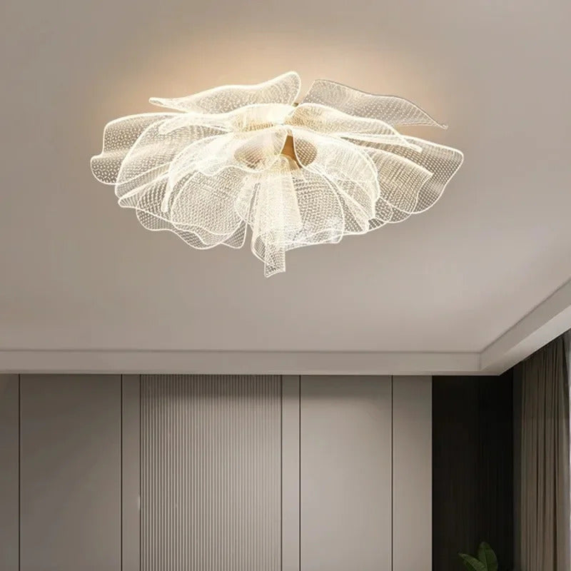 Flower Ceiling Light Bedroom Entrance Hallway Dining Room Lighting Fixture