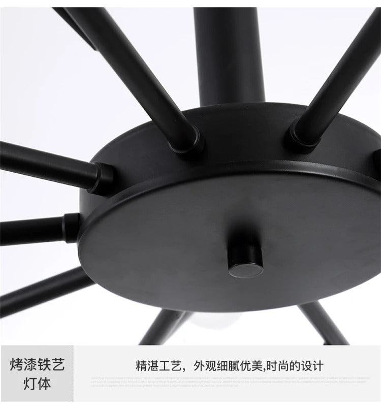 Nordic molecular chandelier G4 bulb ball chandelier