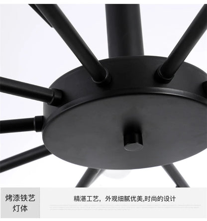 Nordic molecular chandelier G4 bulb ball chandelier