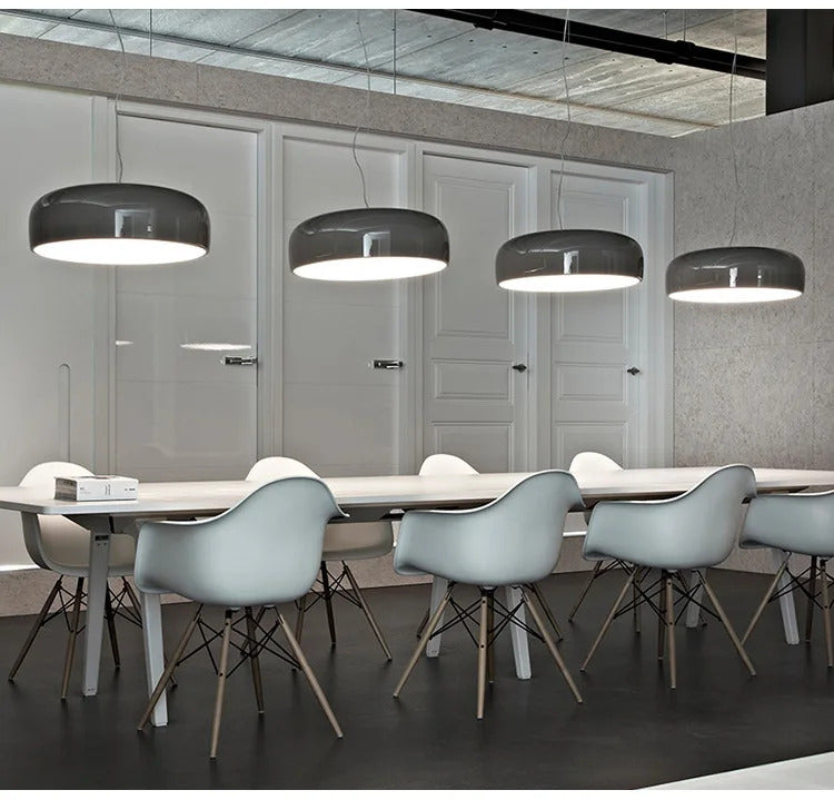 Danish pendant light minimalist Aluminum Lights Creative designer Smithfield Suspension Lamp Bedroom Indoor kitchen island light