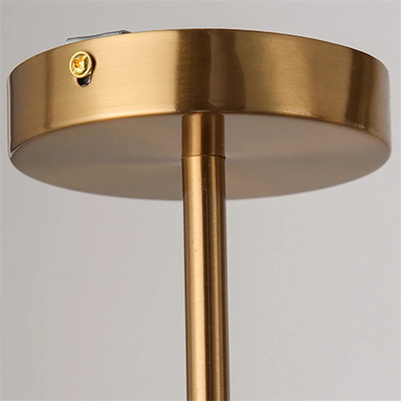 Nordic Round chandelier Glass Ball Chandeliers Living room ring scandinavian lamp fixtures