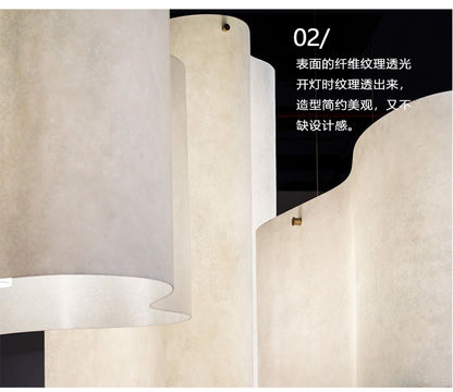 Nuvola Cloud Pendant Lamp Creative LED Fabric Hanging Chandelier
