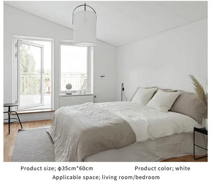 Denmark Linen Cloth Pendant Light Ay illuminate Pendant lamp