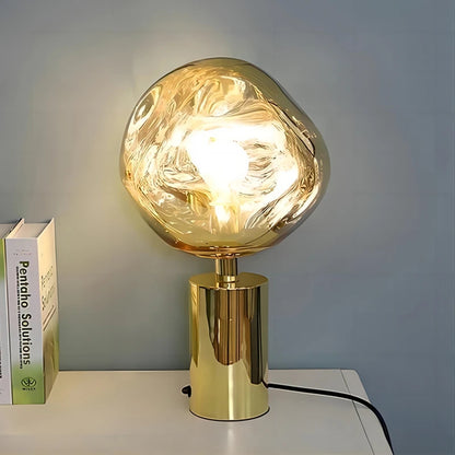 Modern Lava Lampshade LED Table Lamp Bedroom Living Room Restaurant Ambient Desk Lamp Creative Home Decoration Gifts Night Light